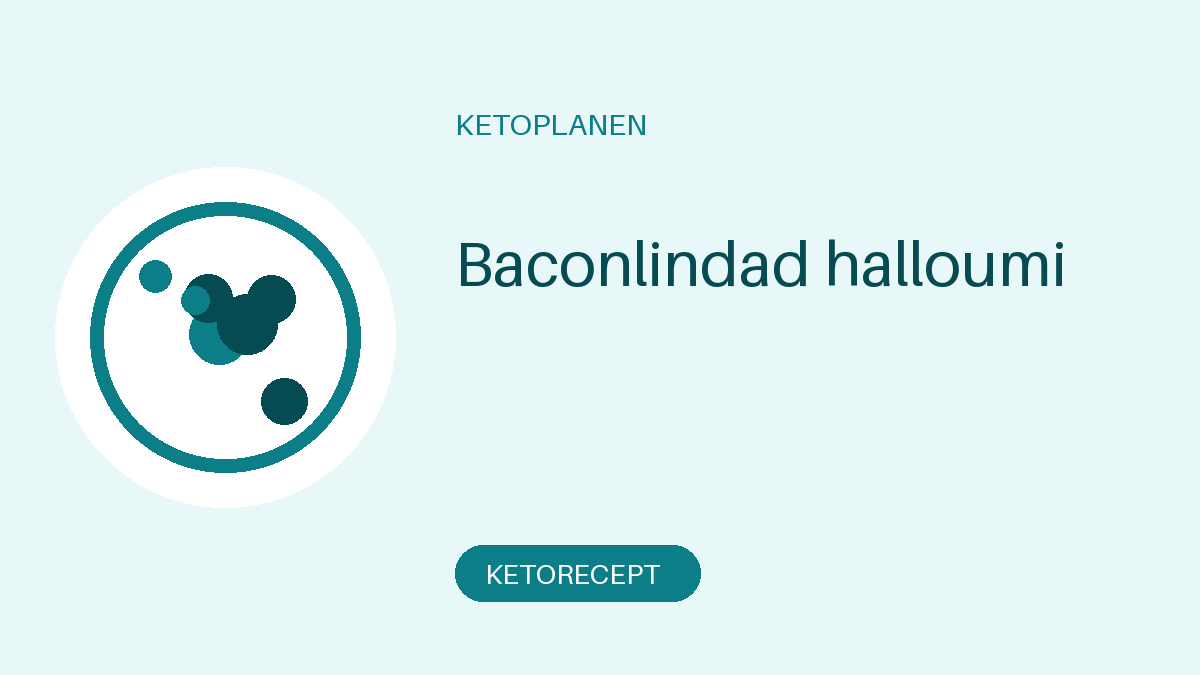 Baconlindad halloumi