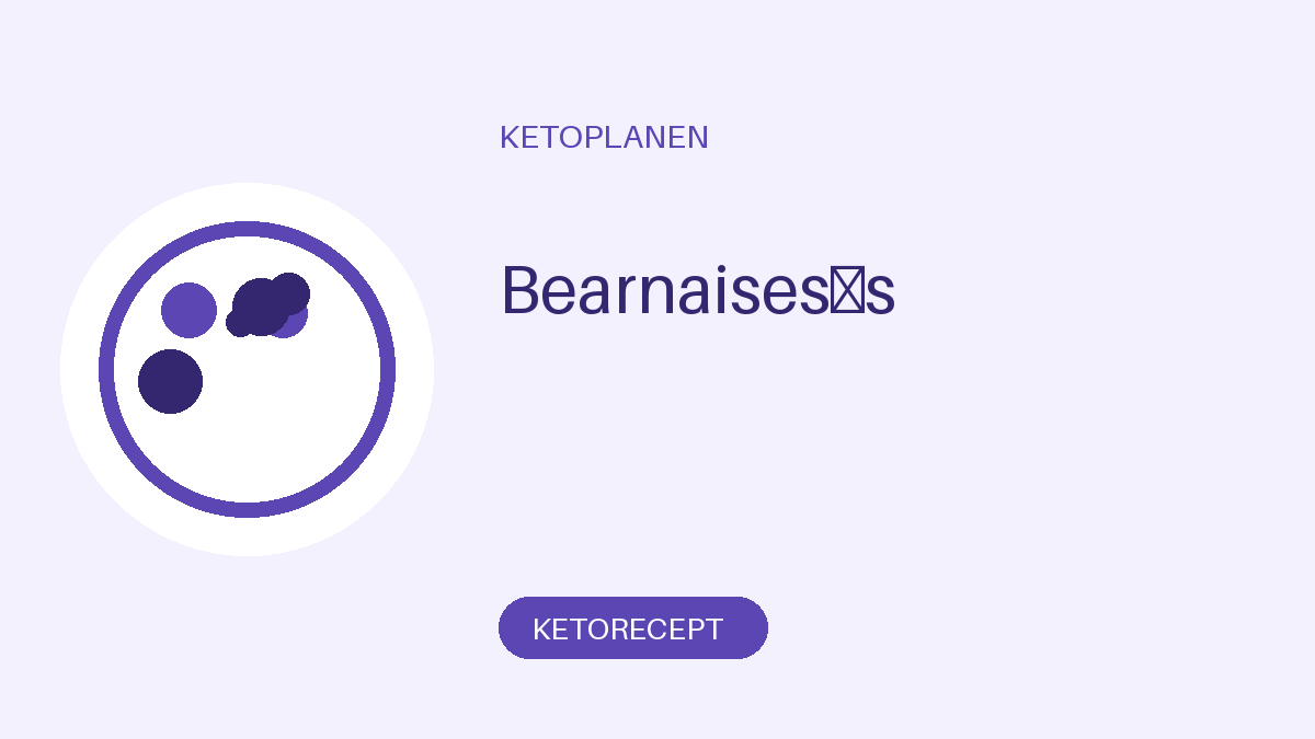 Bearnaisesås