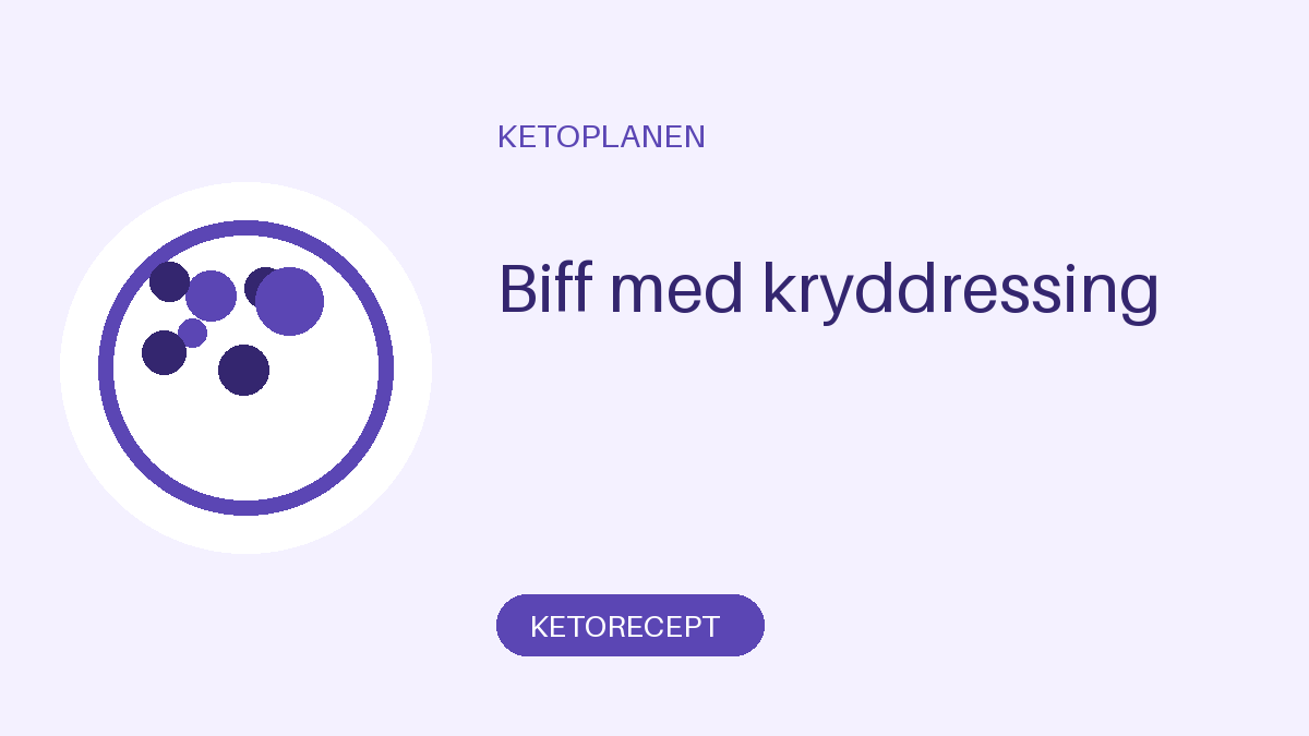 Biff med kryddressing