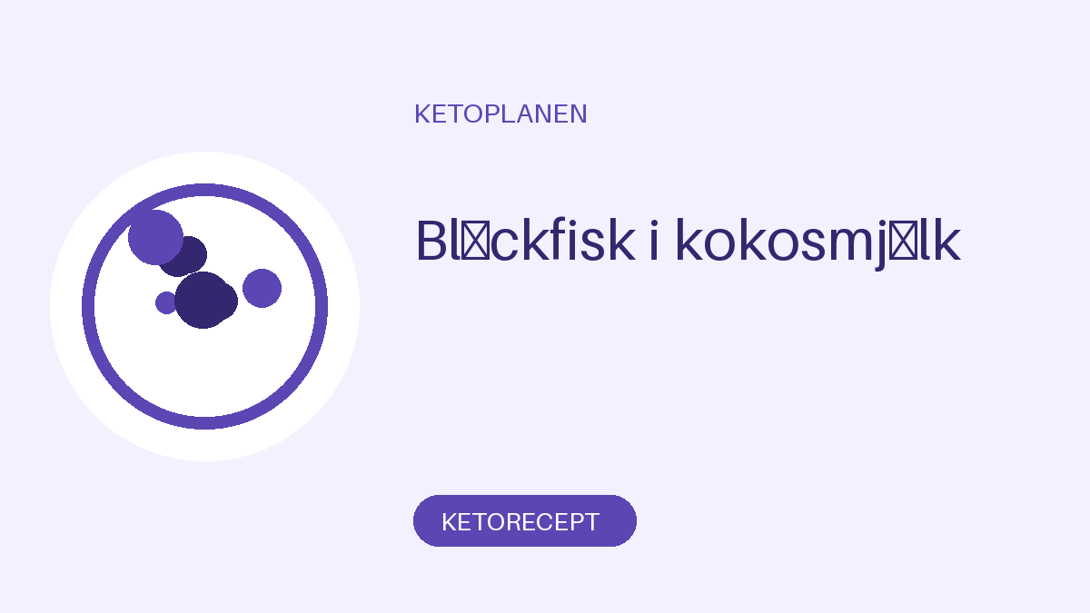 Bläckfisk i kokosmjölk