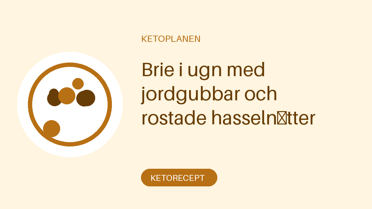Brie i ugn med jordgubbar och rostade hasselnötter