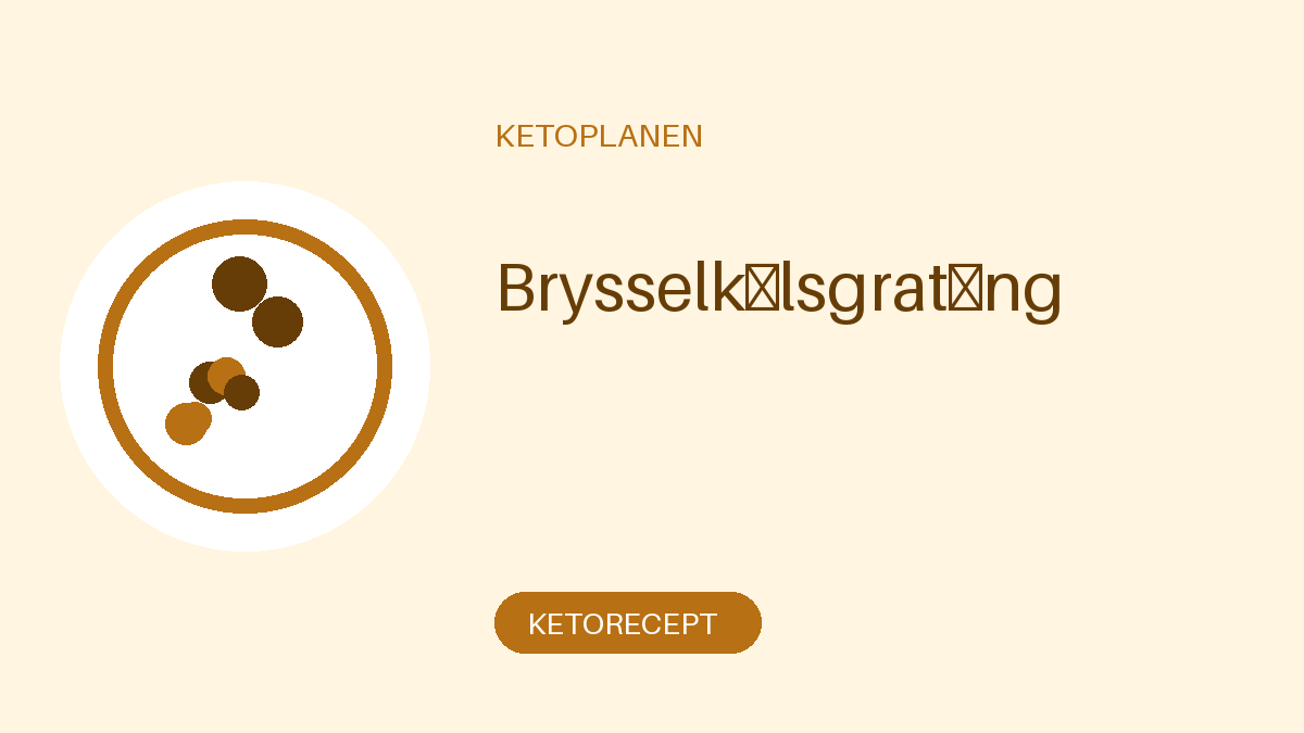Brysselkålsgratäng