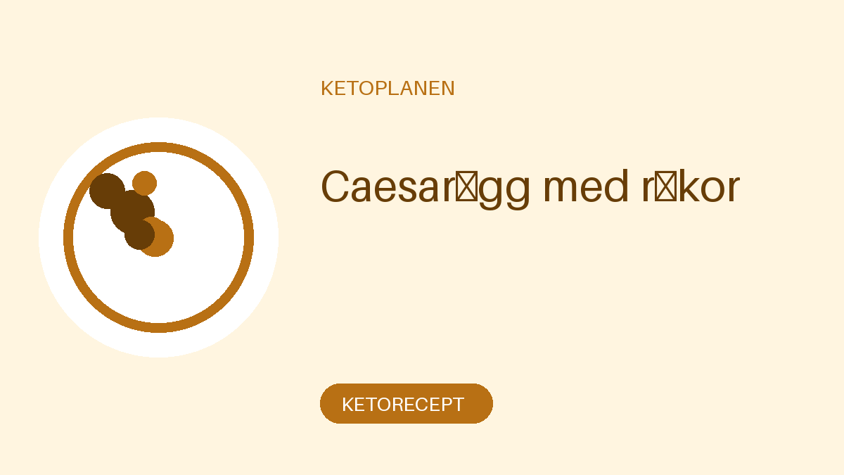 Caesarägg med räkor