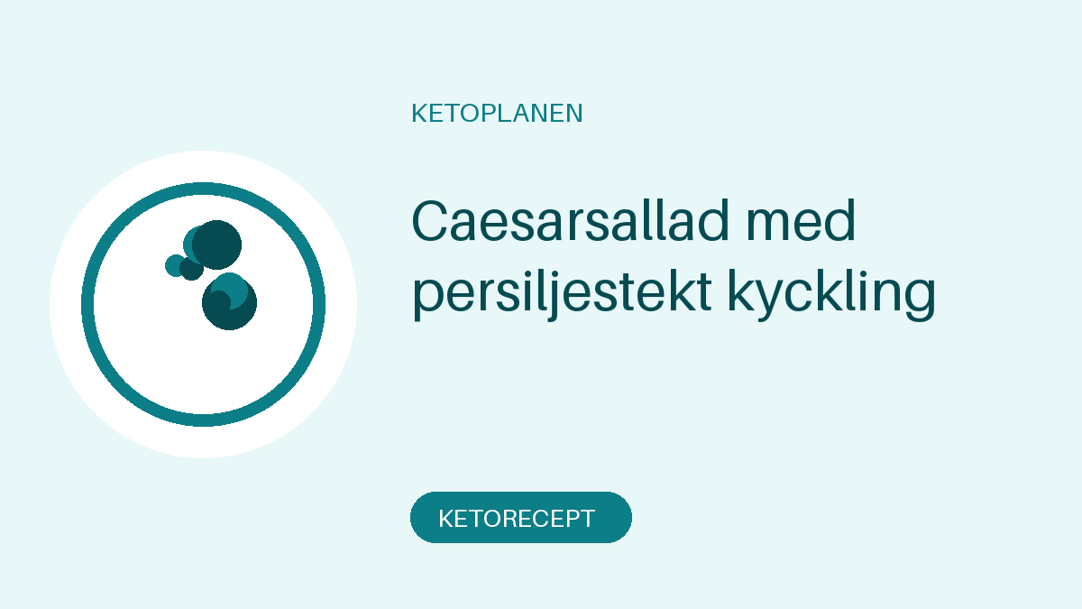 Caesarsallad med persiljestekt kyckling