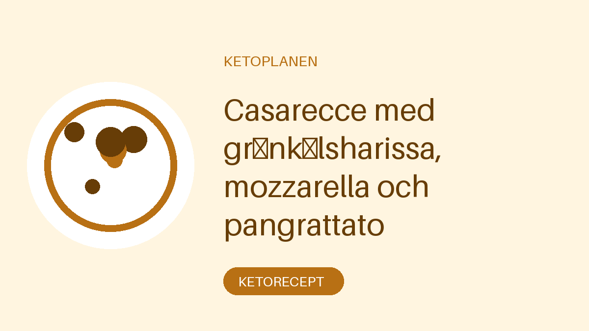 Casarecce med grönkålsharissa, mozzarella och pangrattato