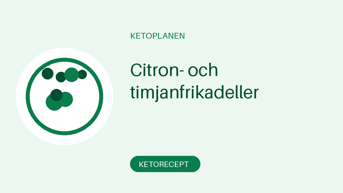 Citron- och timjanfrikadeller