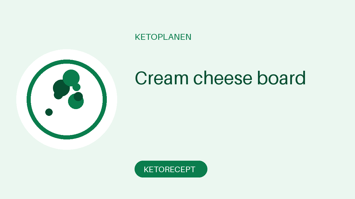 Cream cheese board