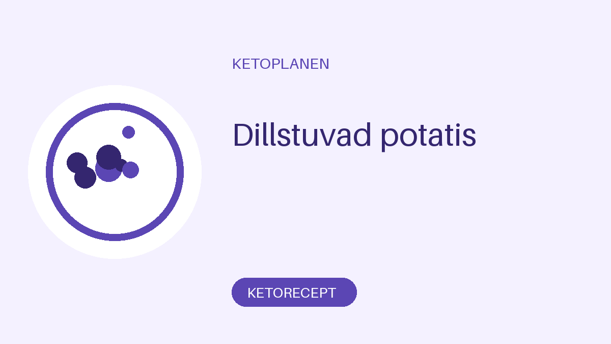 Dillstuvad potatis