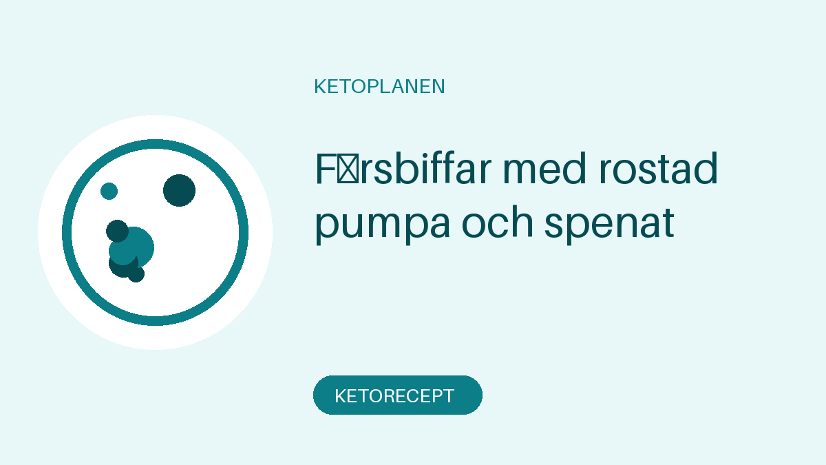Färsbiffar med rostad pumpa och spenat