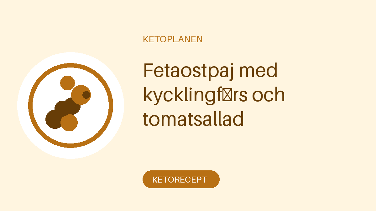 Fetaostpaj med kycklingfärs och tomatsallad