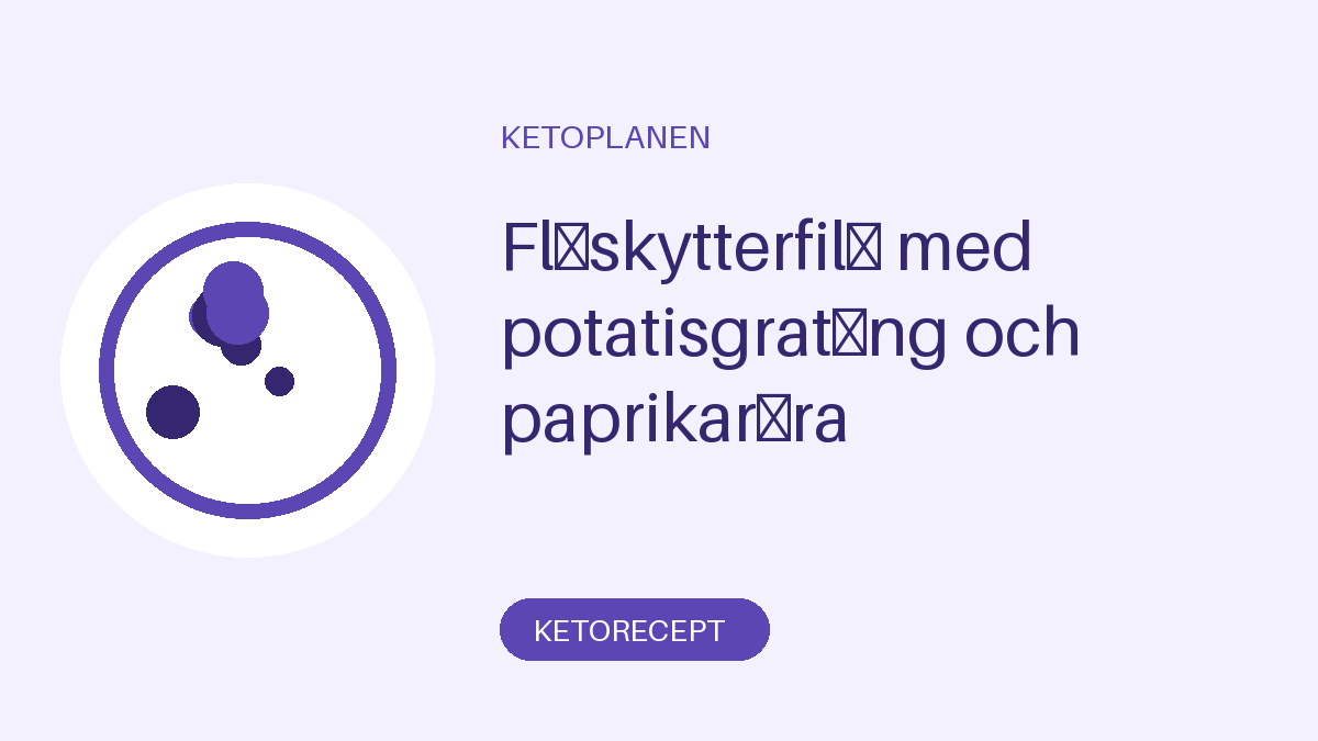 Fläskytterfilé med potatisgratäng och paprikaröra