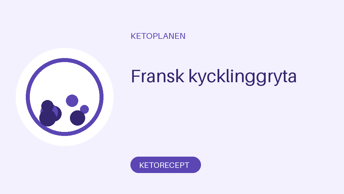 Fransk kycklinggryta