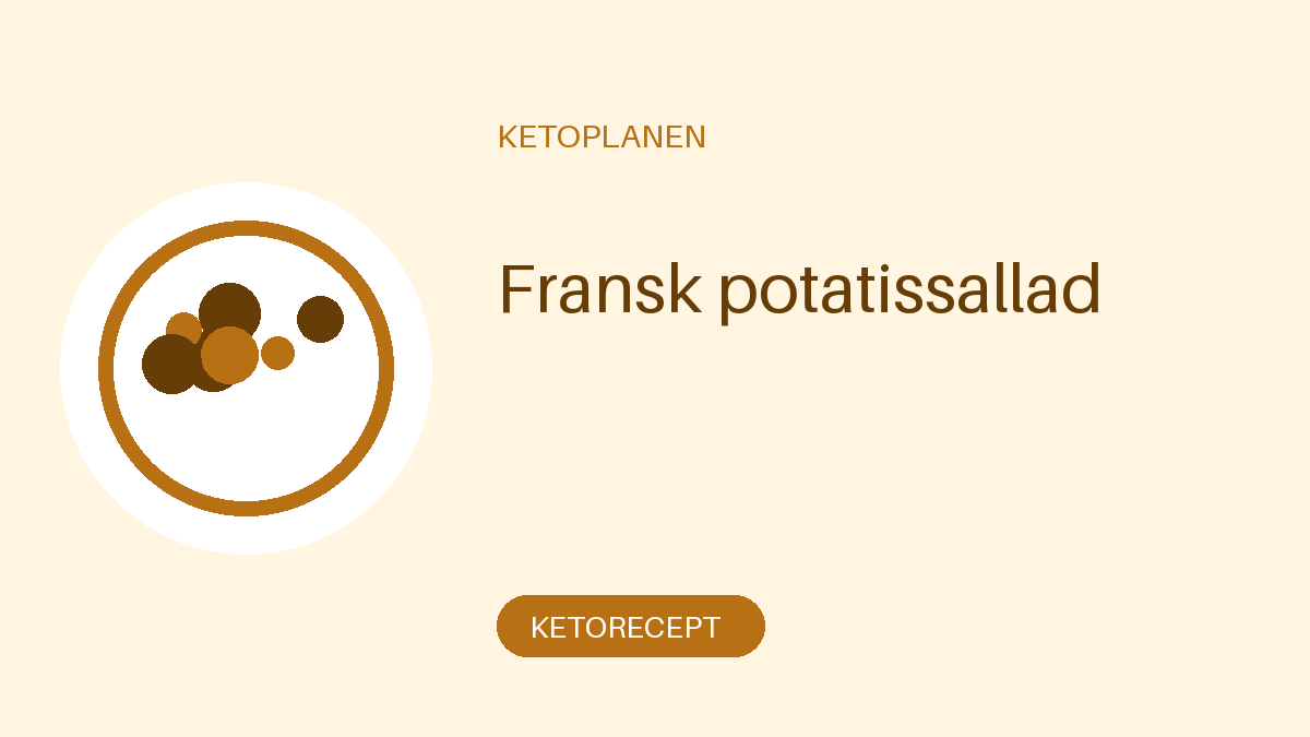 Fransk potatissallad