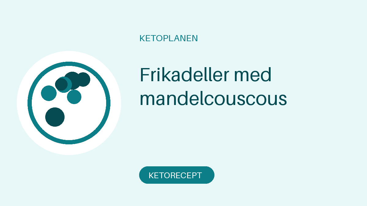 Frikadeller med mandelcouscous