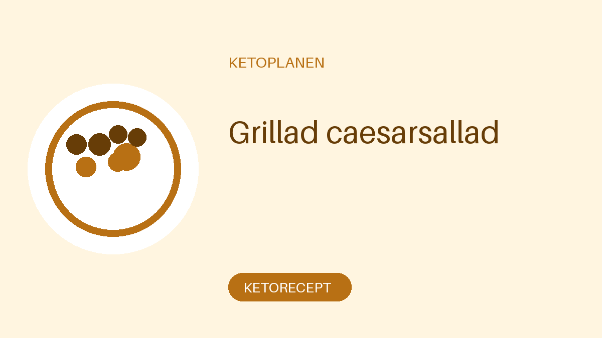 Grillad caesarsallad