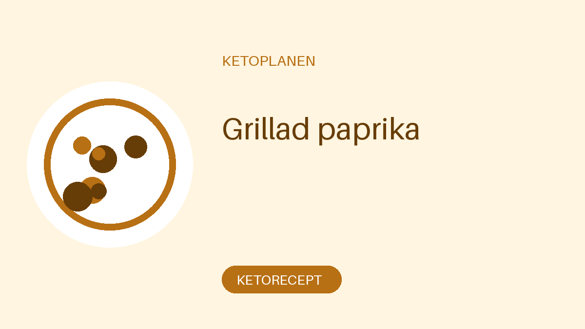 Grillad paprika
