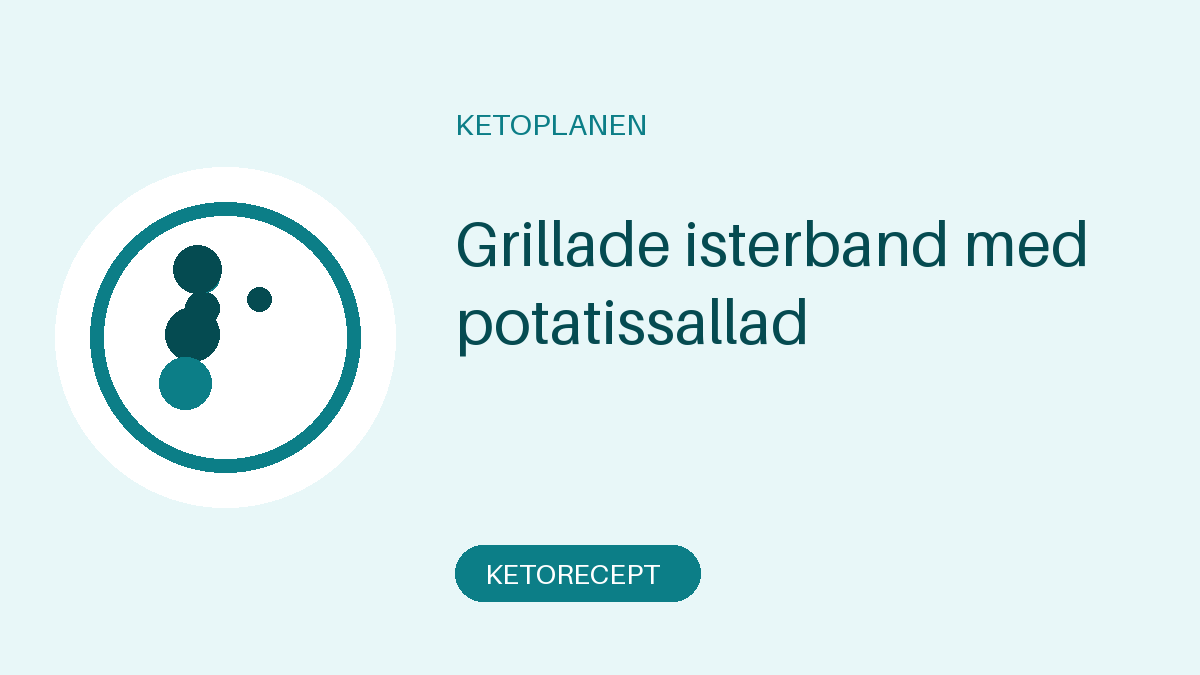 Grillade isterband med potatissallad