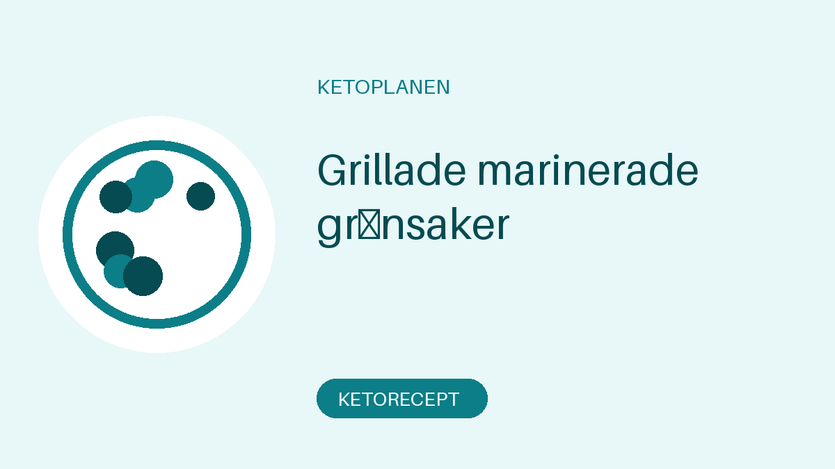 Grillade marinerade grönsaker