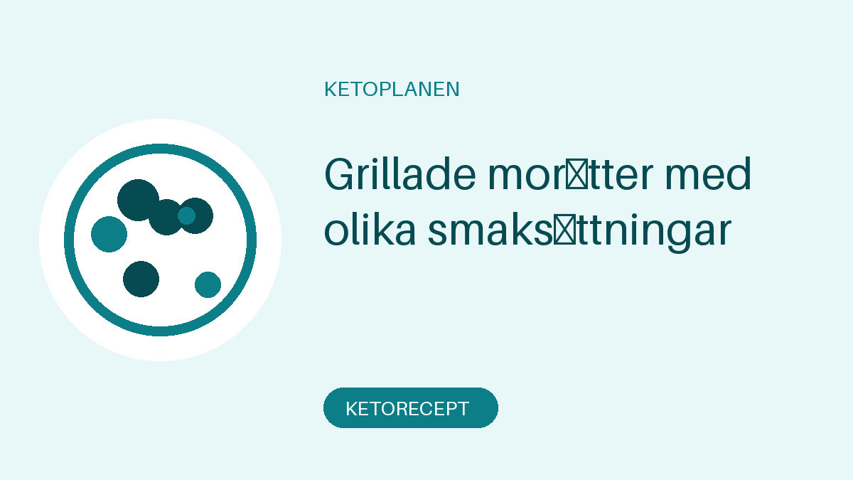 Grillade morötter med olika smaksättningar
