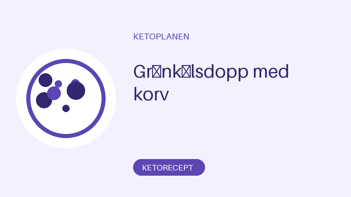 Grönkålsdopp med korv