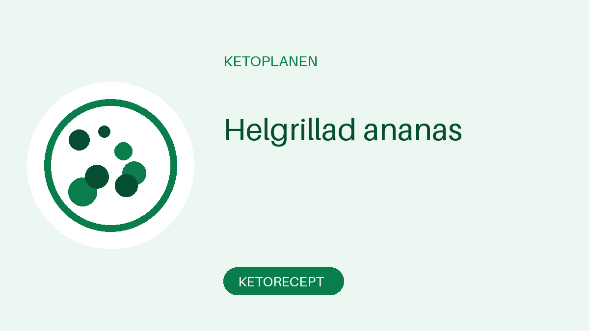Helgrillad ananas