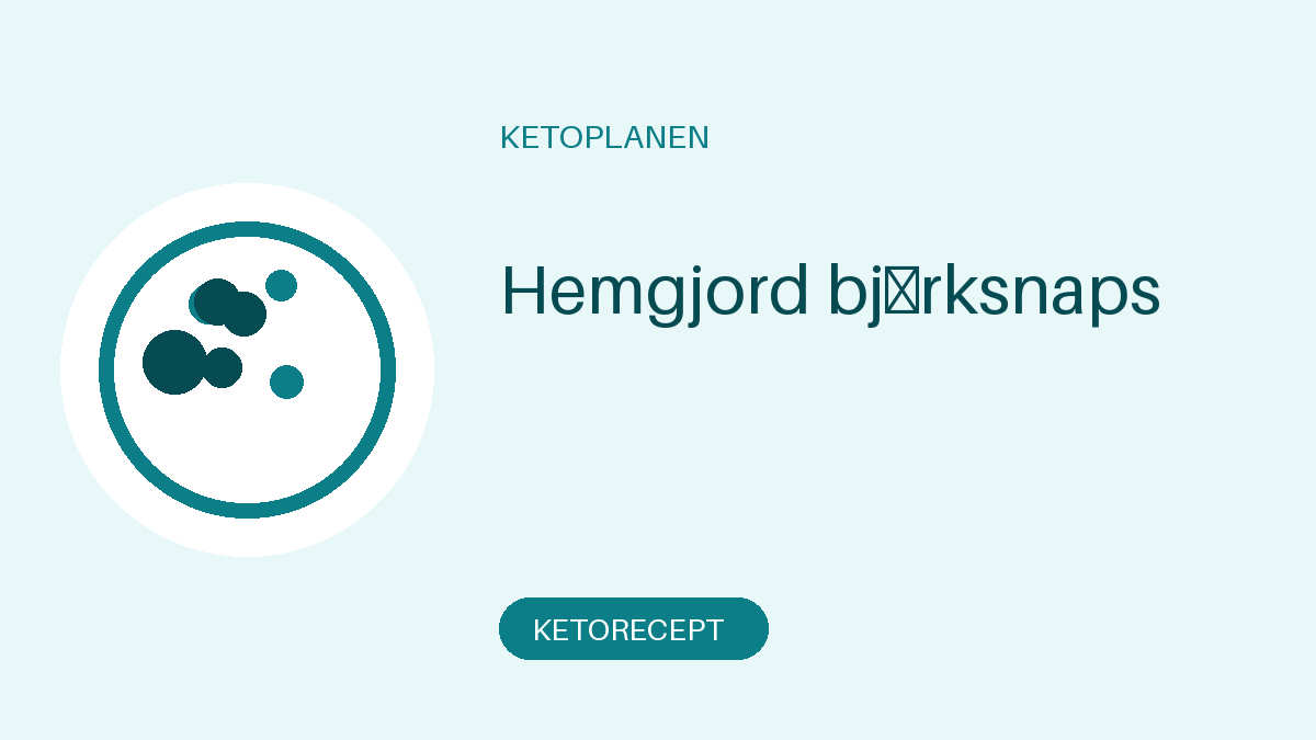 Hemgjord björksnaps