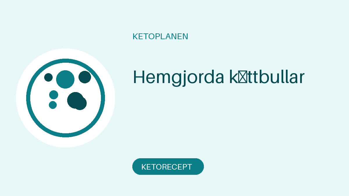 Hemgjorda köttbullar
