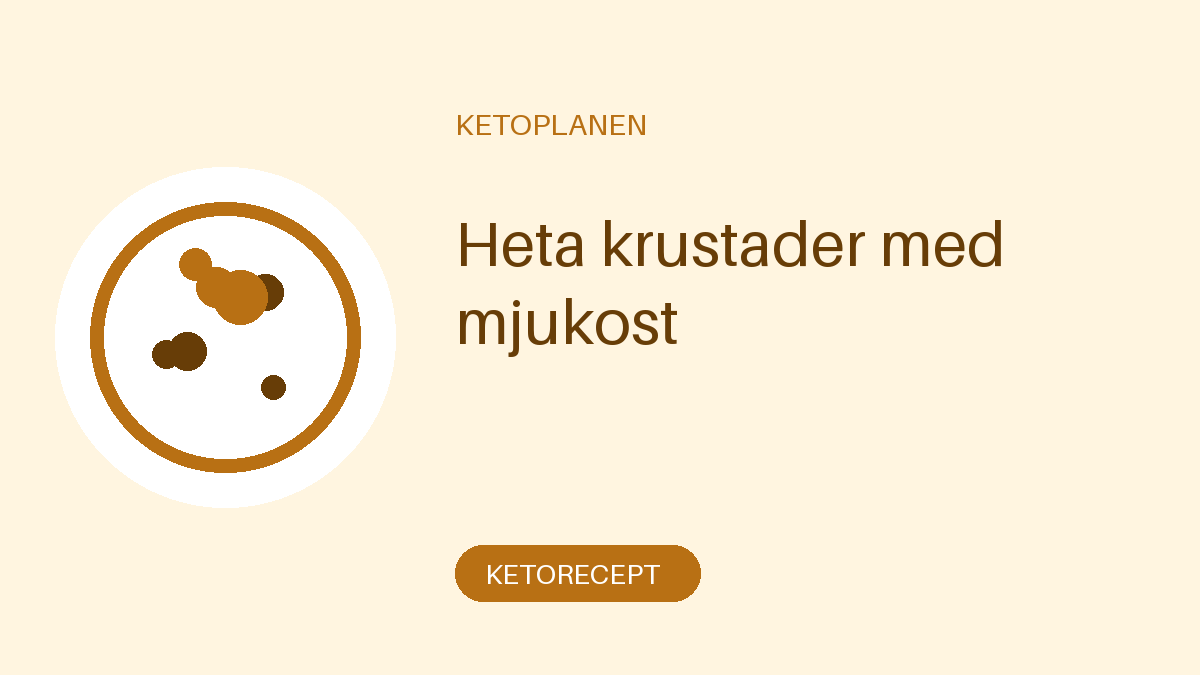 Heta krustader med mjukost