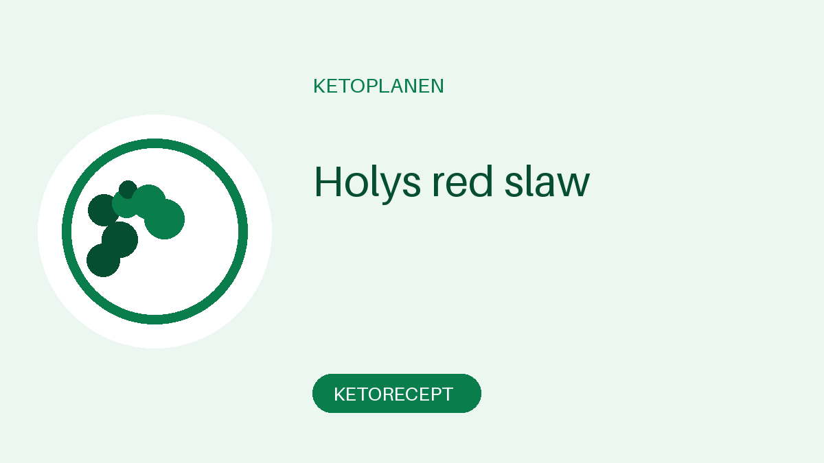 Holys red slaw