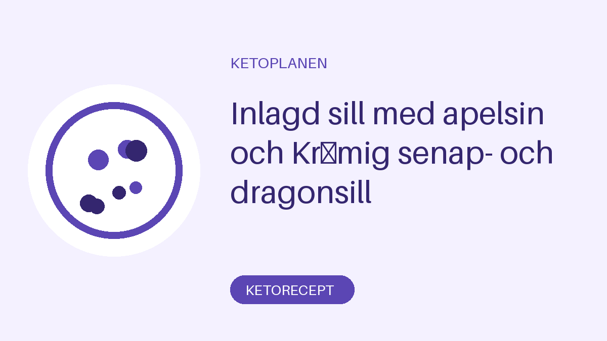 Inlagd sill med apelsin och Krämig senap- och dragonsill
