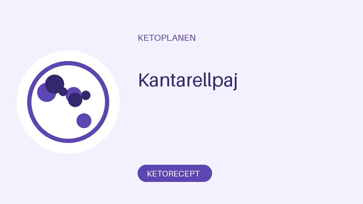 Kantarellpaj