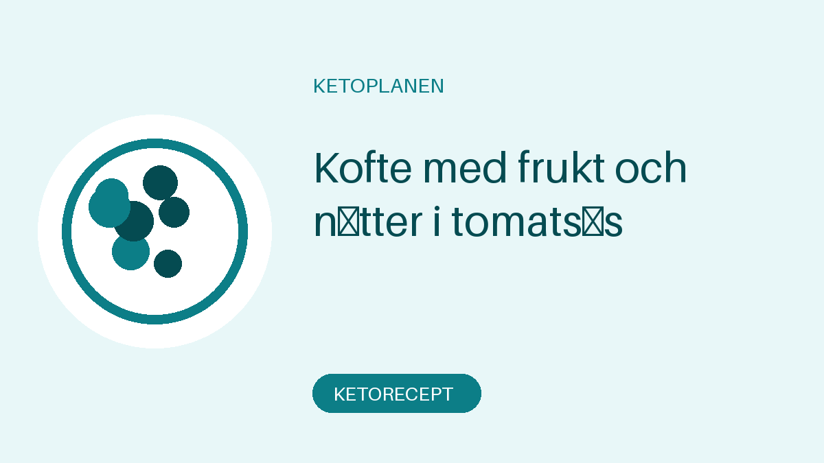 Kofte med frukt och nötter i tomatsås