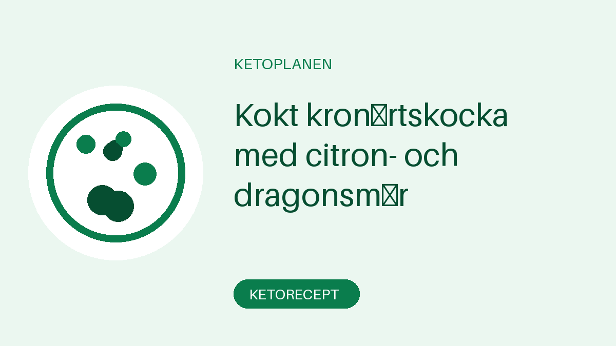 Kokt kronärtskocka med citron- och dragonsmör