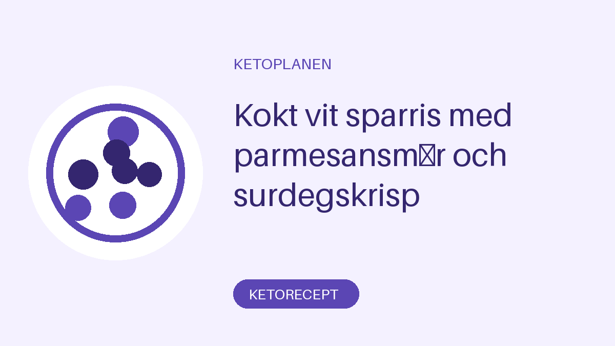 Kokt vit sparris med parmesansmör och surdegskrisp