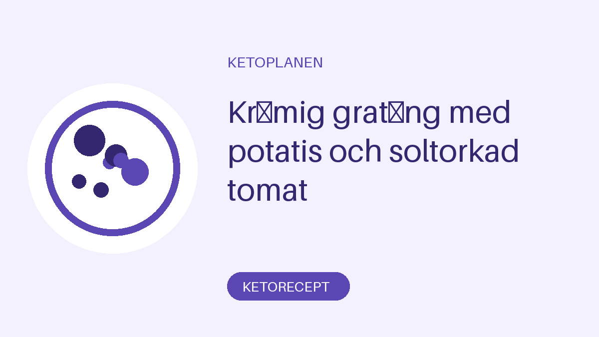 Krämig gratäng med potatis och soltorkad tomat