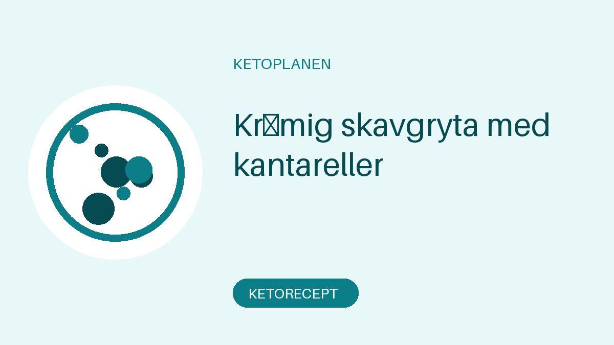 Krämig skavgryta med kantareller