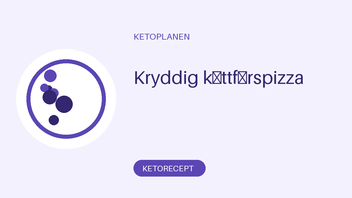 Kryddig köttfärspizza