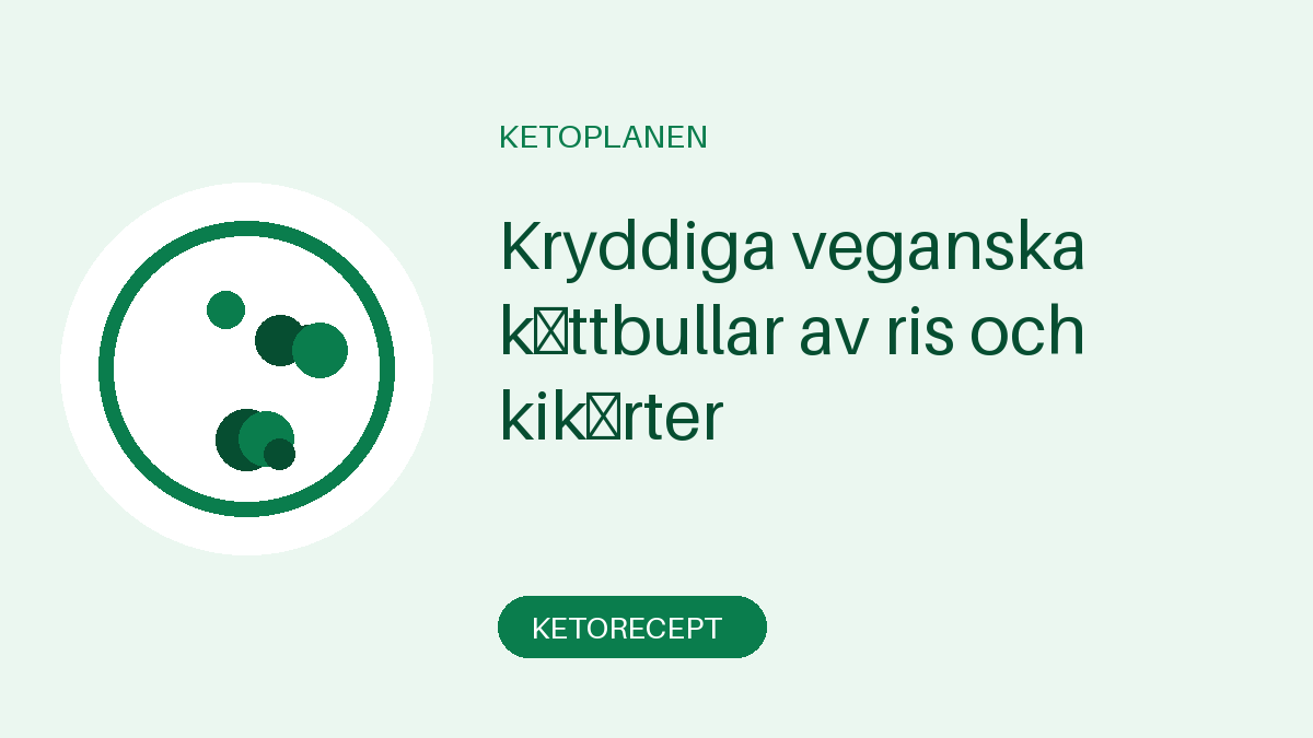 Kryddiga veganska köttbullar av ris och kikärter