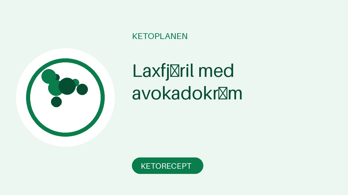 Laxfjäril med avokadokräm