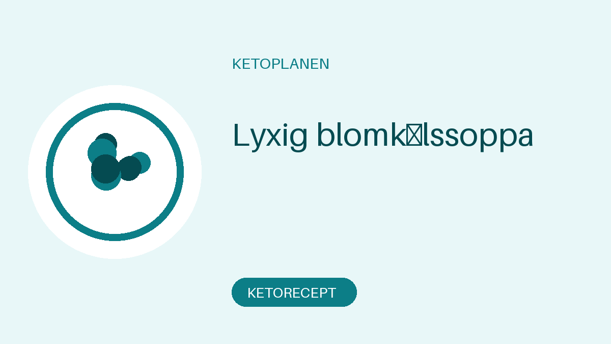 Lyxig blomkålssoppa