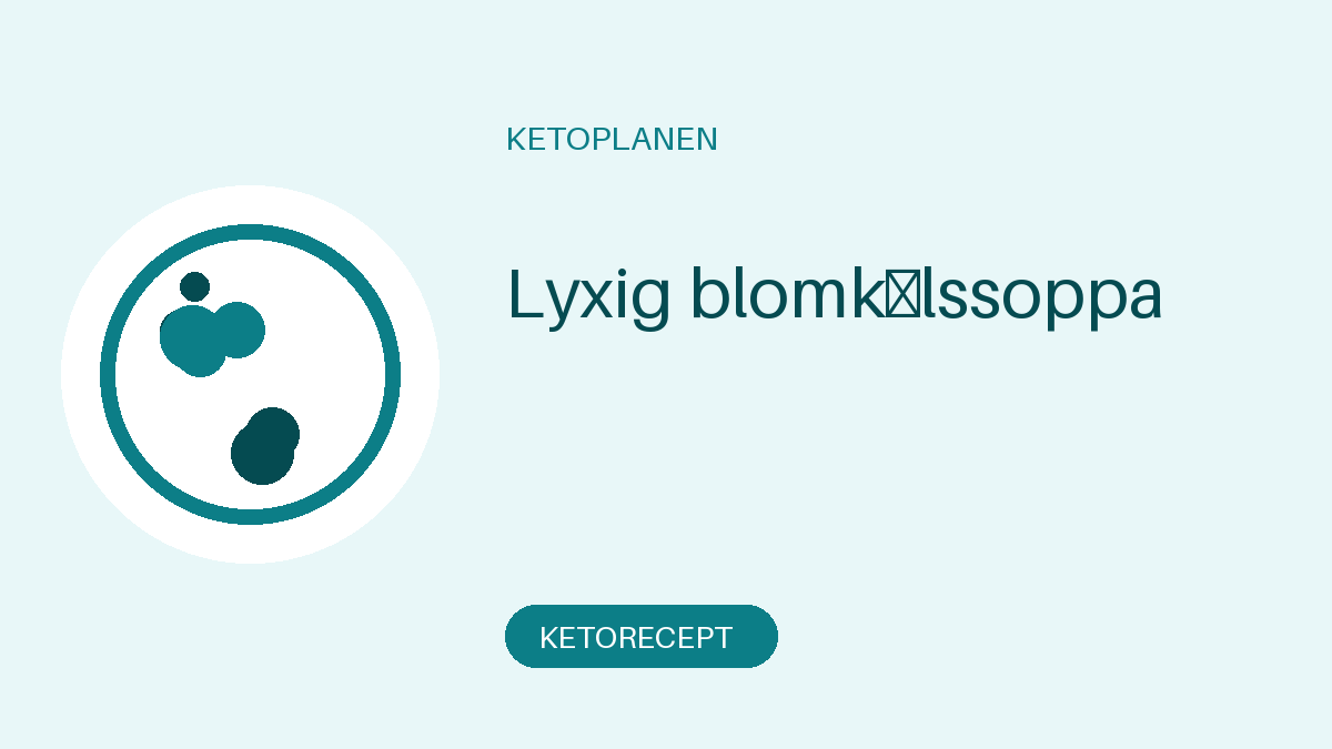 Lyxig blomkålssoppa