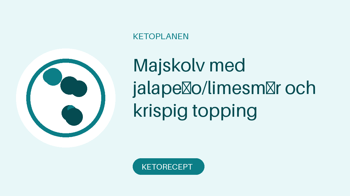 Majskolv med jalapeño/limesmör och krispig topping
