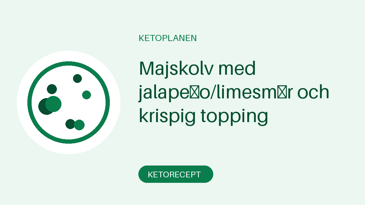 Majskolv med jalapeño/limesmör och krispig topping