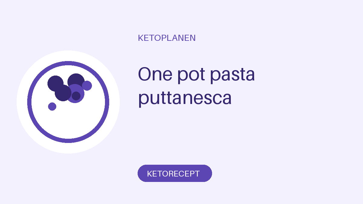 One pot pasta puttanesca