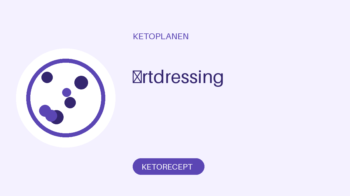 Örtdressing