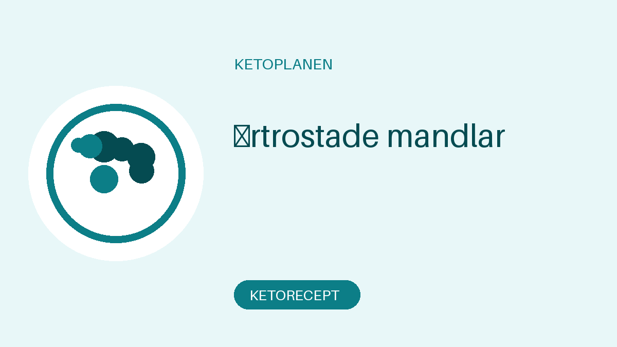 Örtrostade mandlar