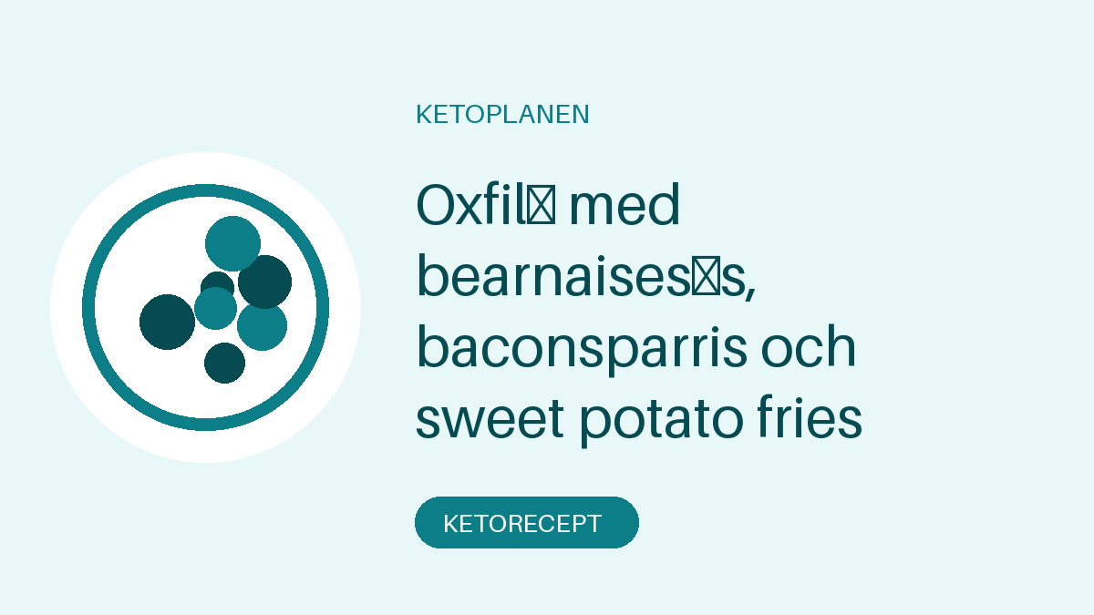 Oxfilé med bearnaisesås, baconsparris och sweet potato fries