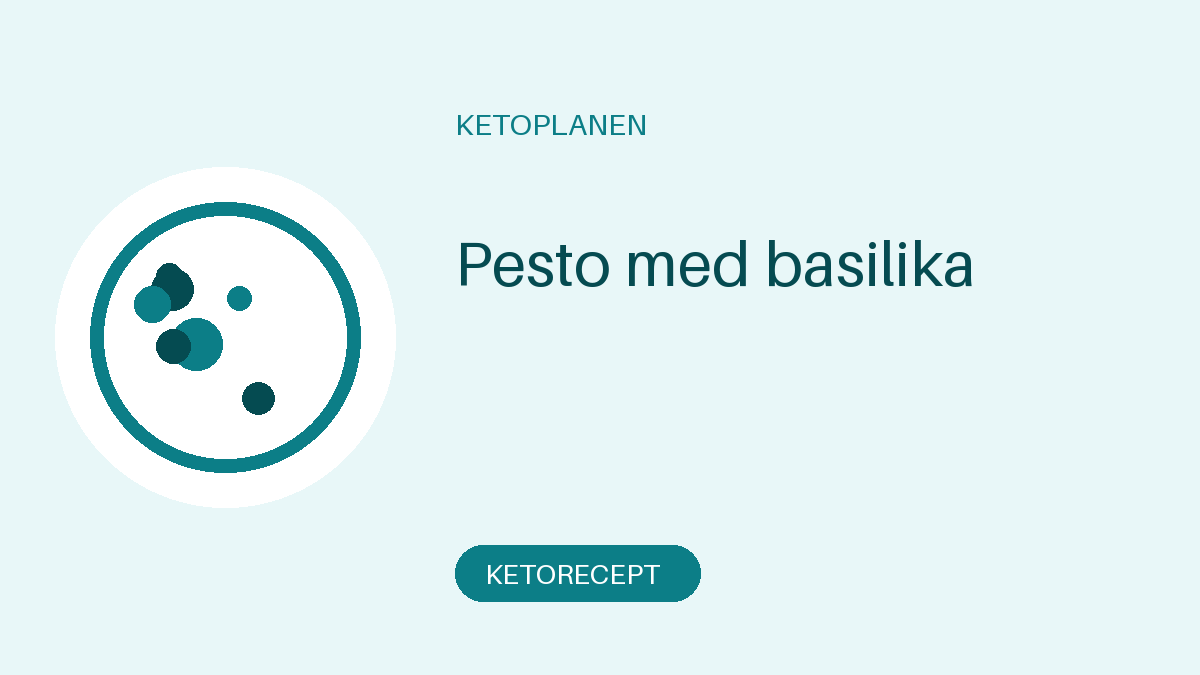 Pesto med basilika