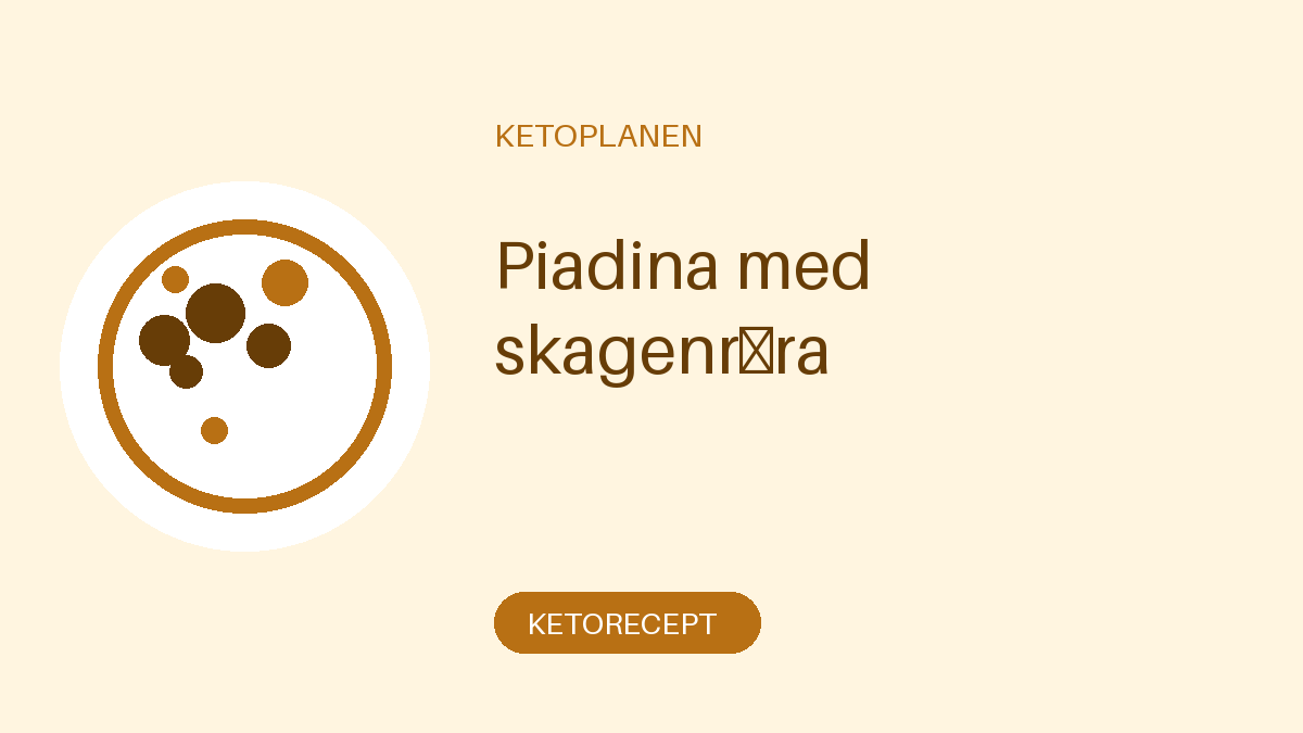 Piadina med skagenröra