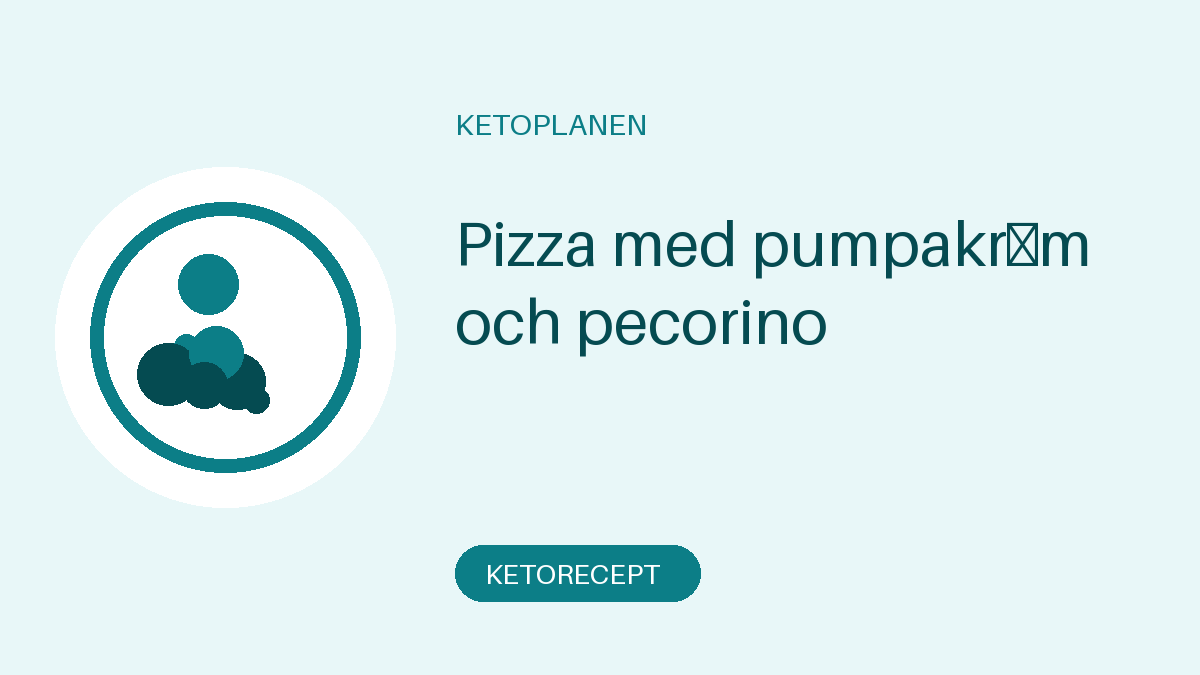 Pizza med pumpakräm och pecorino